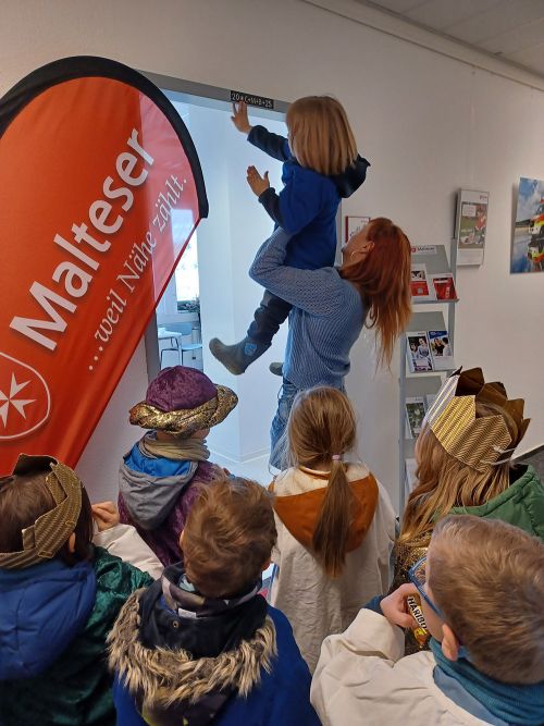 Malteser Sternsinger am 09.01.2025 im ElbeCenter Meißen