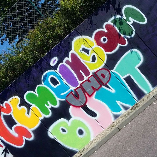 Graffiti Workshop "Gemeinsam.und.bunt"