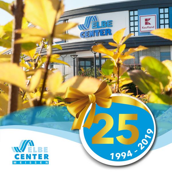 25 Jahre ElbeCenter – tolle Aktionen anlässlich des Jubiläumsjahres